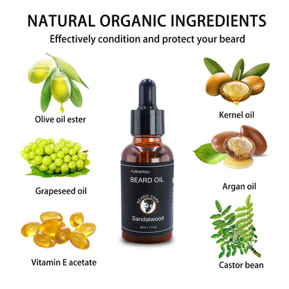 الزيت الطبيعي لنمو اللحية