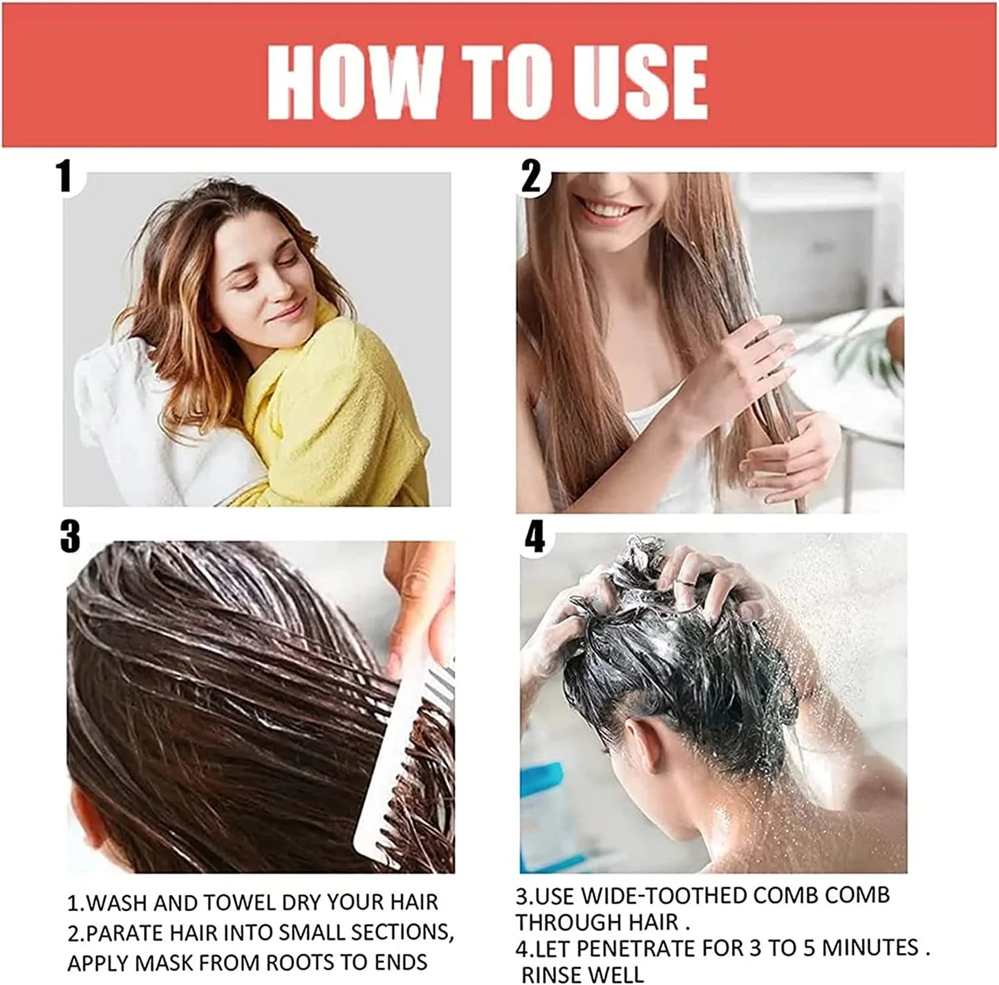 قناع جوز الهند المغذي للشعر