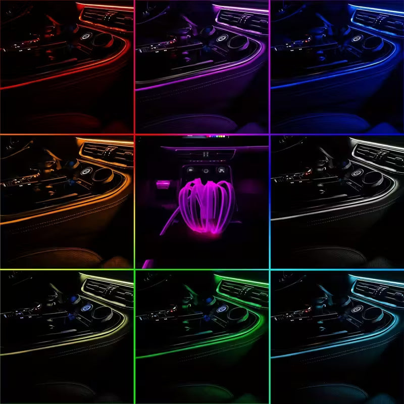 أضواء سيارة ذكية مع تحكم كامل بالتطبيق: لمسة فخامة عصرية لسيارتك