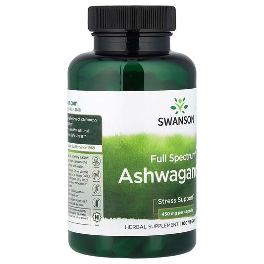 سوانسون‏, العبعب المنوم Full Spectrum®‎، ‏100 كبسولة نباتية صرف